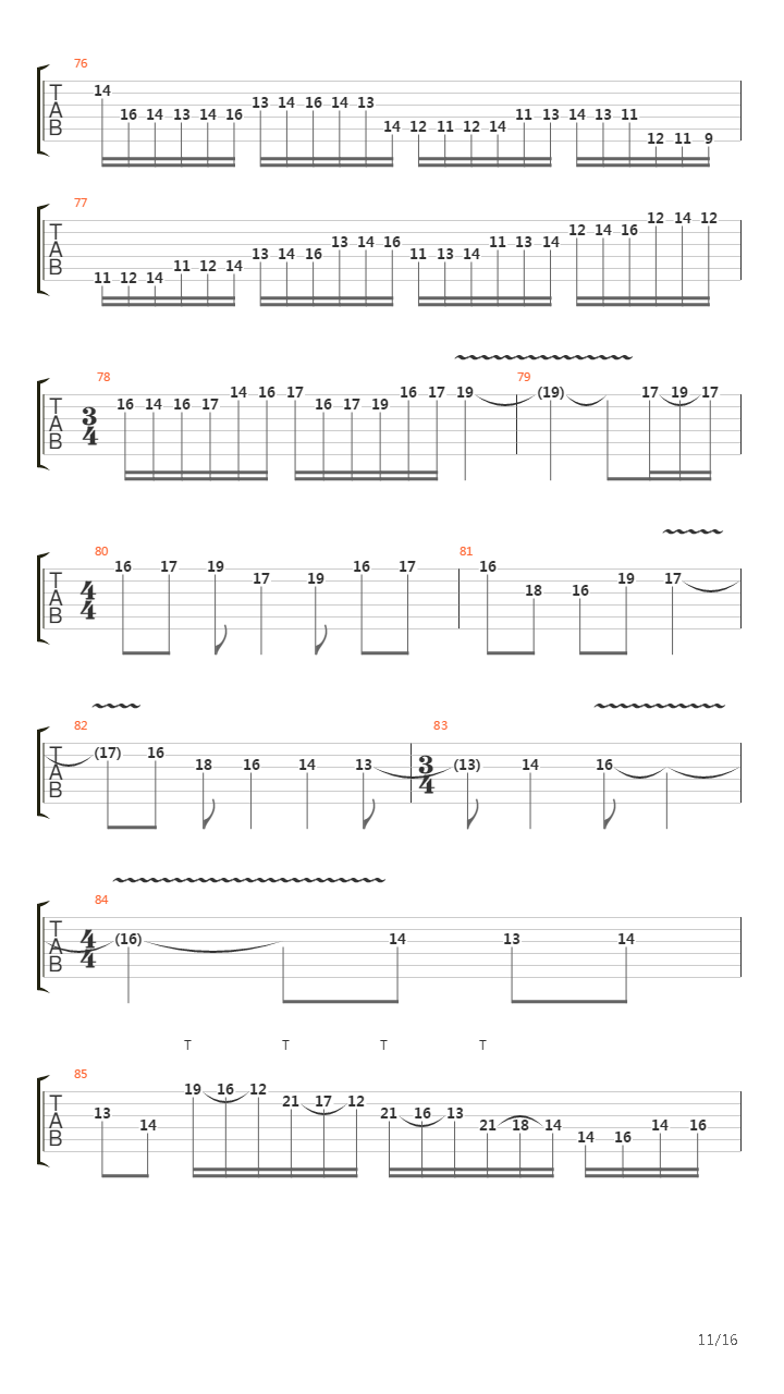 China吉他谱