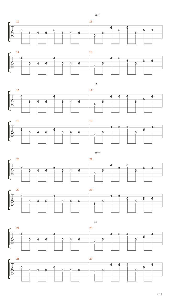 Magellan吉他谱