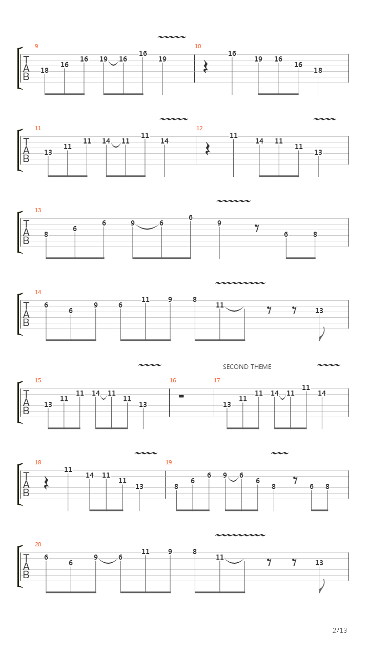 Platinium Part 2吉他谱