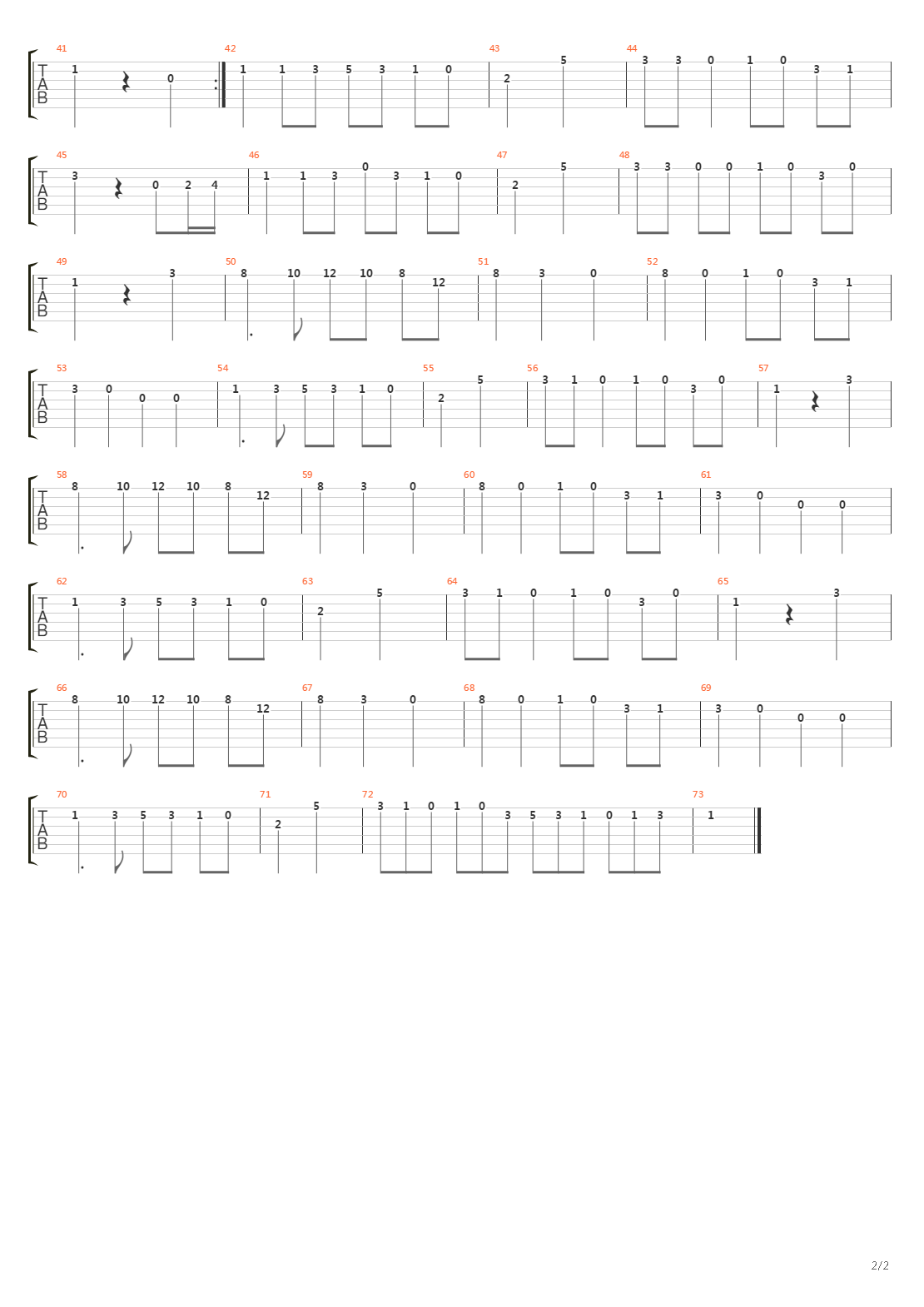 Portsmouth吉他谱