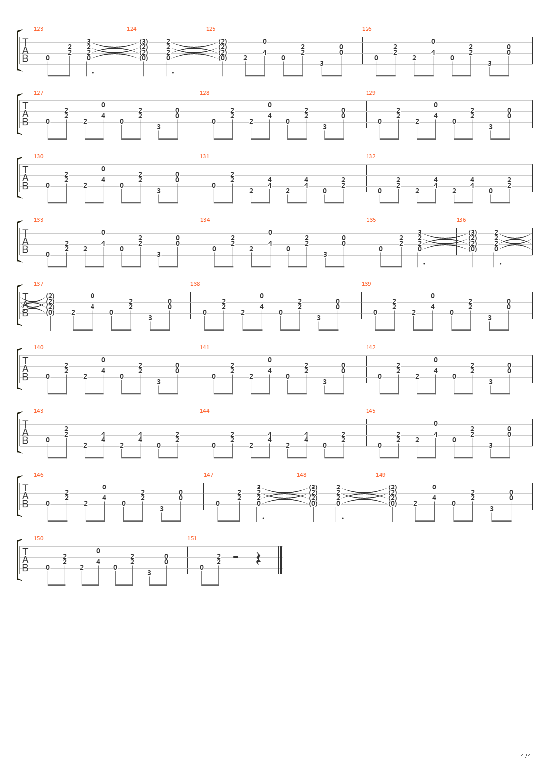 Tubular Bells吉他谱