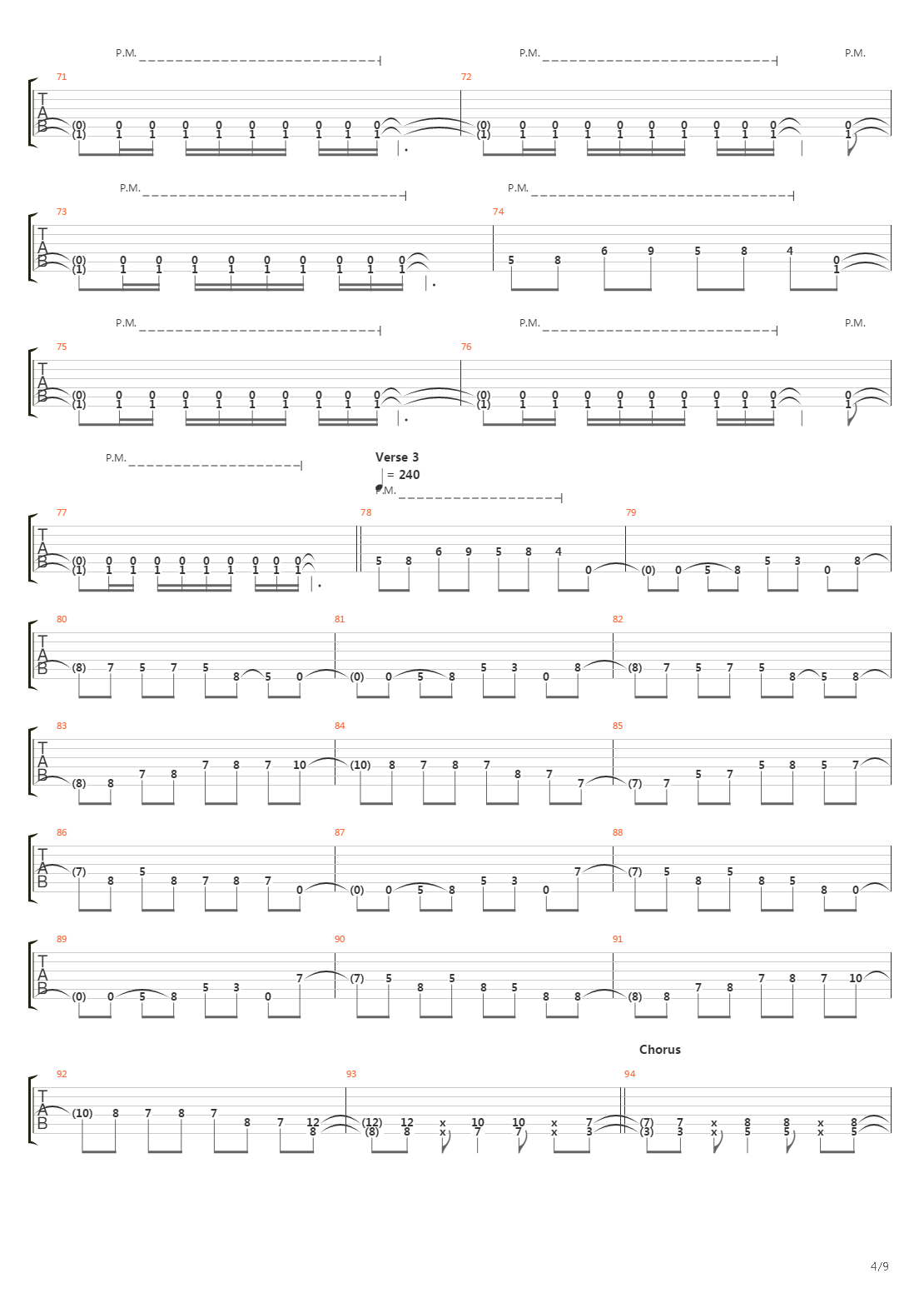 Architect吉他谱