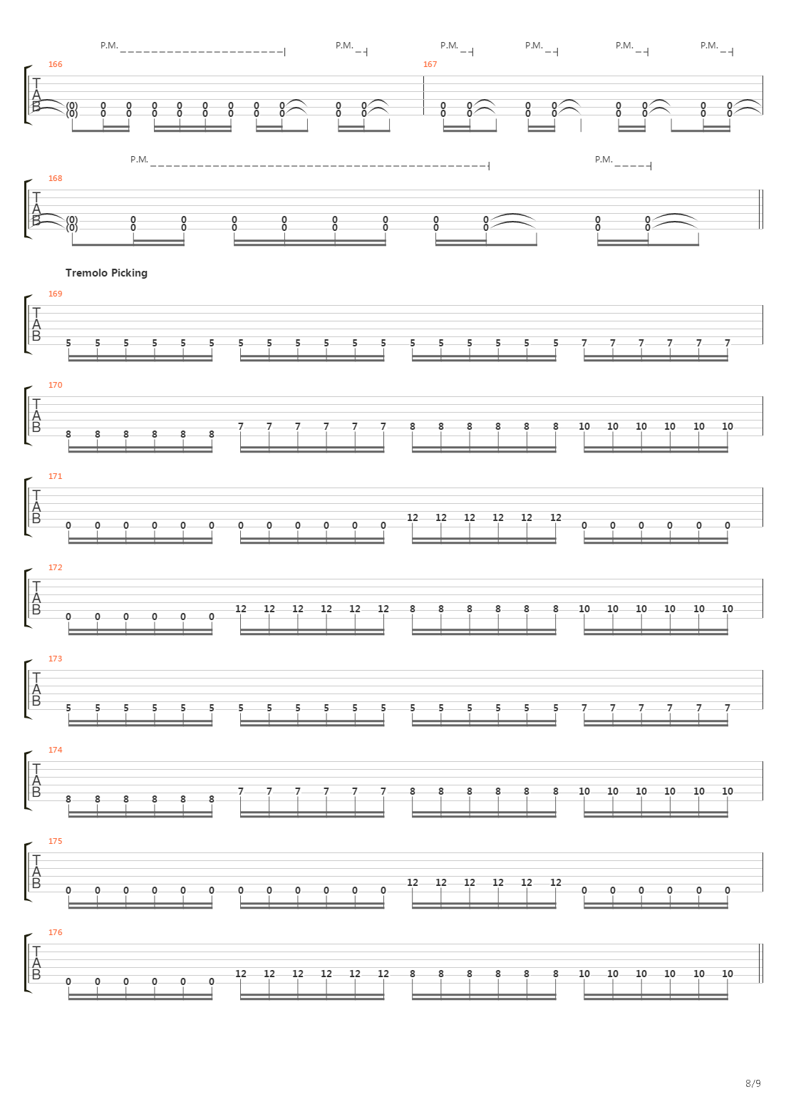 Architect吉他谱