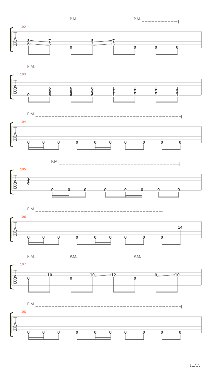 Road Of The Lost吉他谱