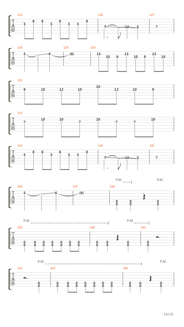 Road Of The Lost吉他谱