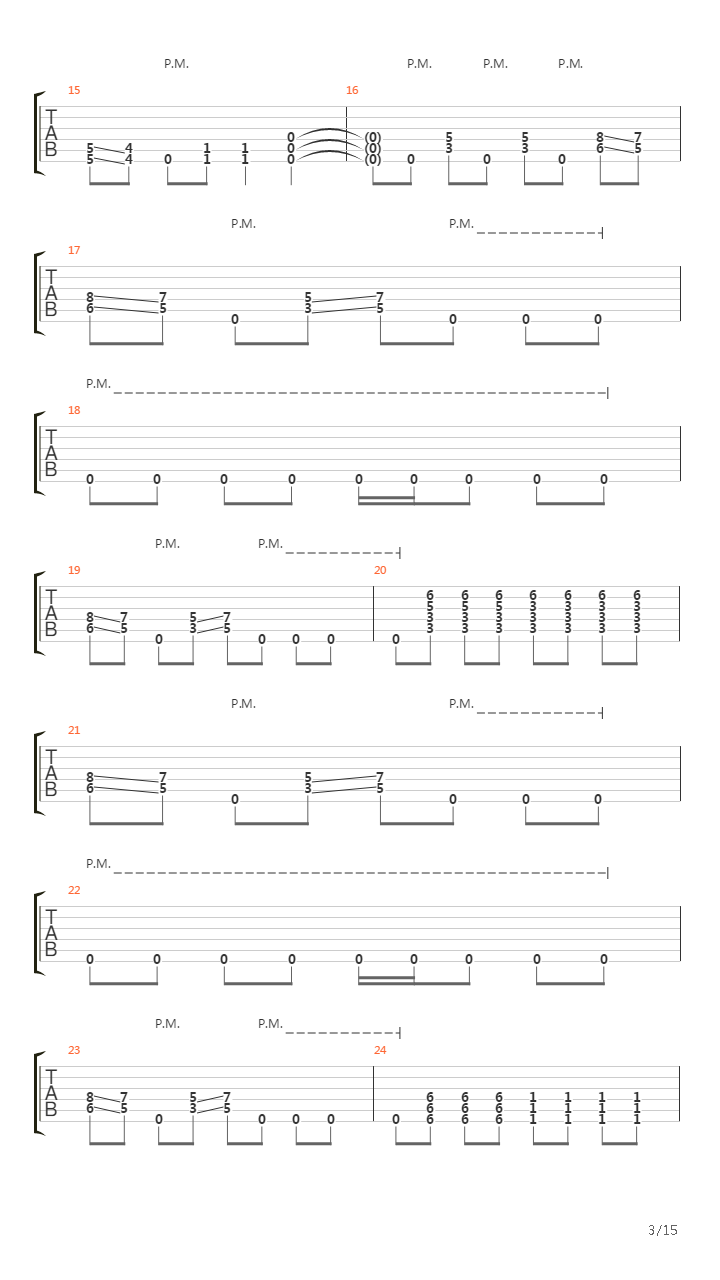 Road Of The Lost吉他谱