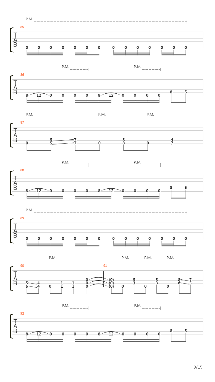 Road Of The Lost吉他谱