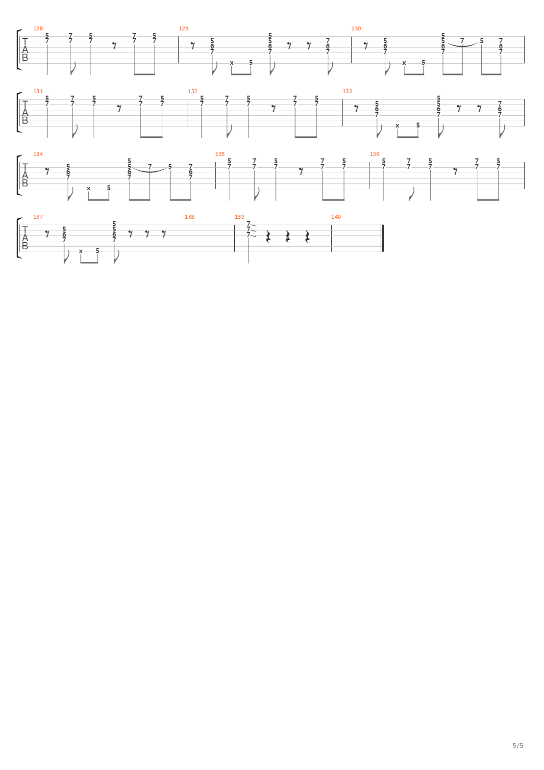 Dashboard吉他谱