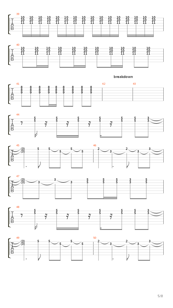 Florida吉他谱