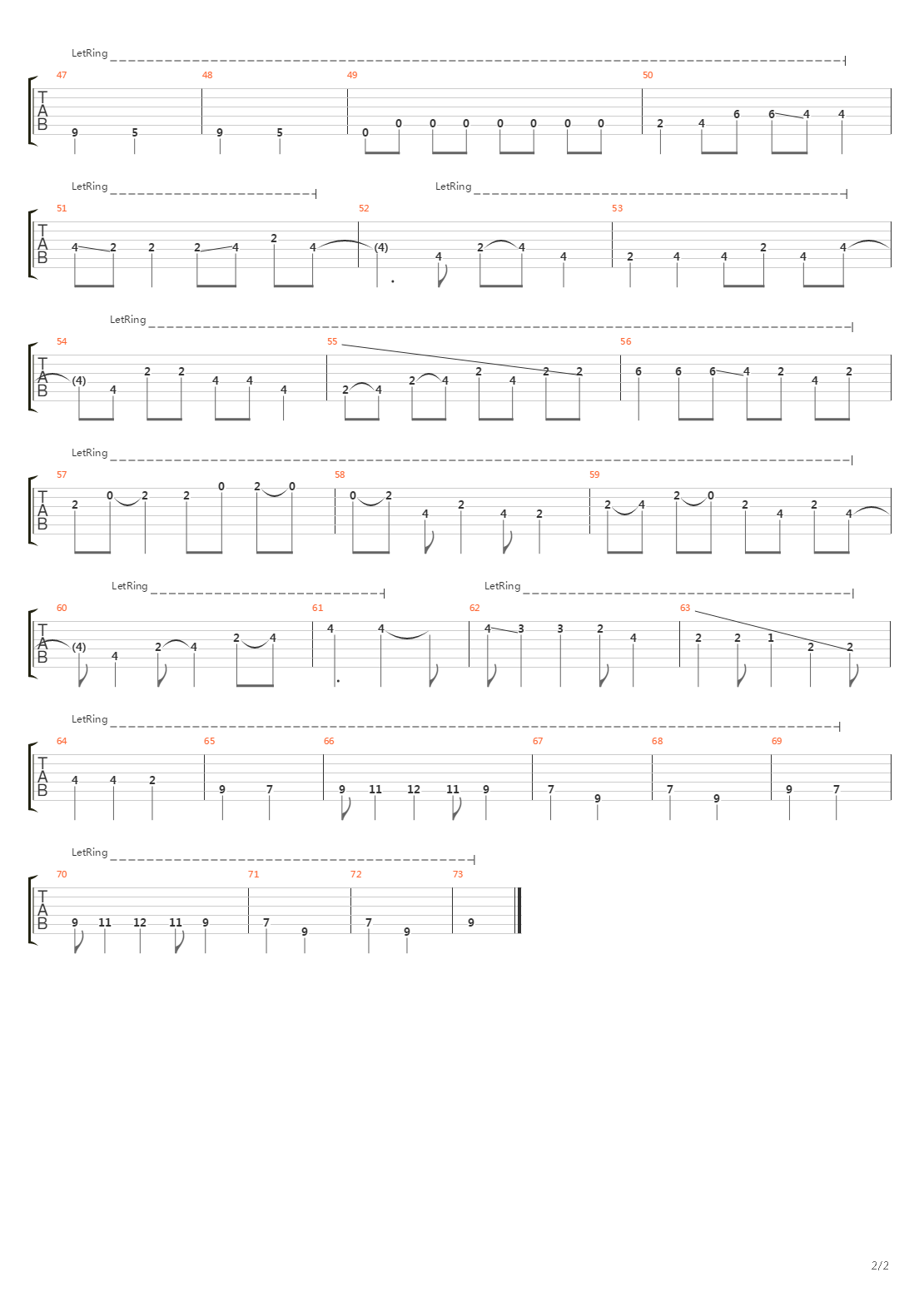 Helicon 2吉他谱