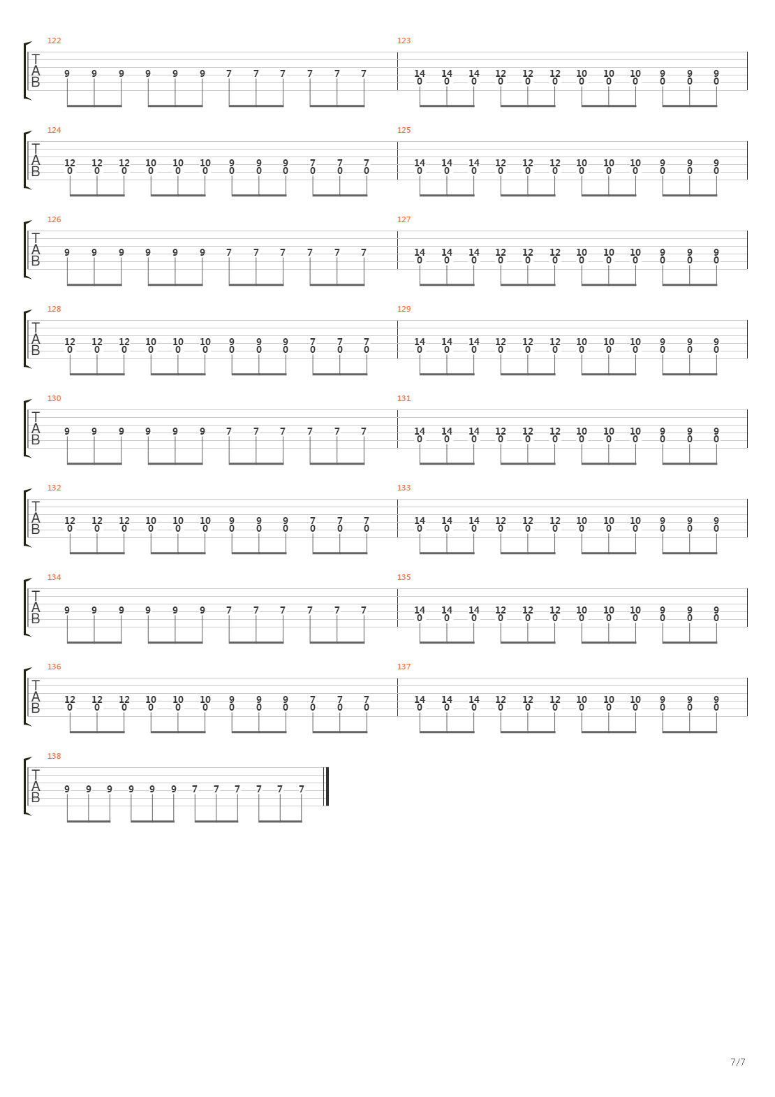 Alma Mater吉他谱