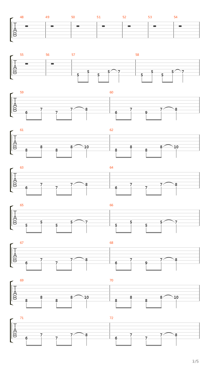 Opium吉他谱