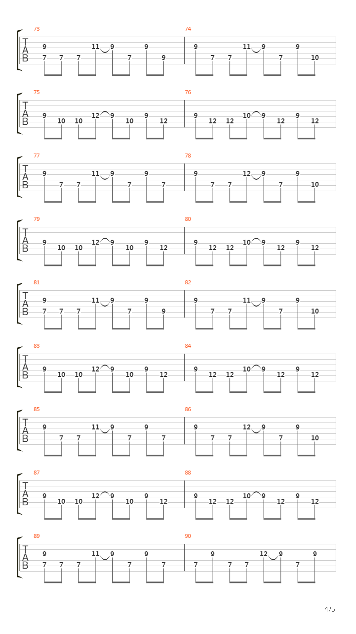 Opium吉他谱