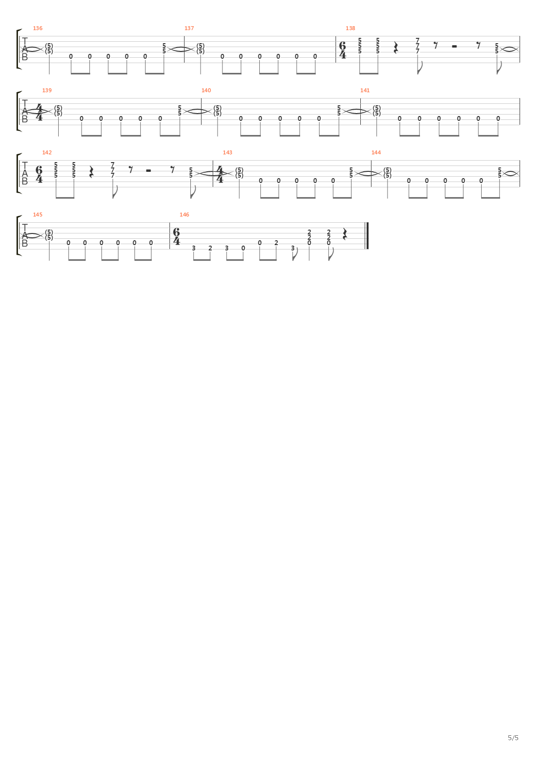 Wire吉他谱