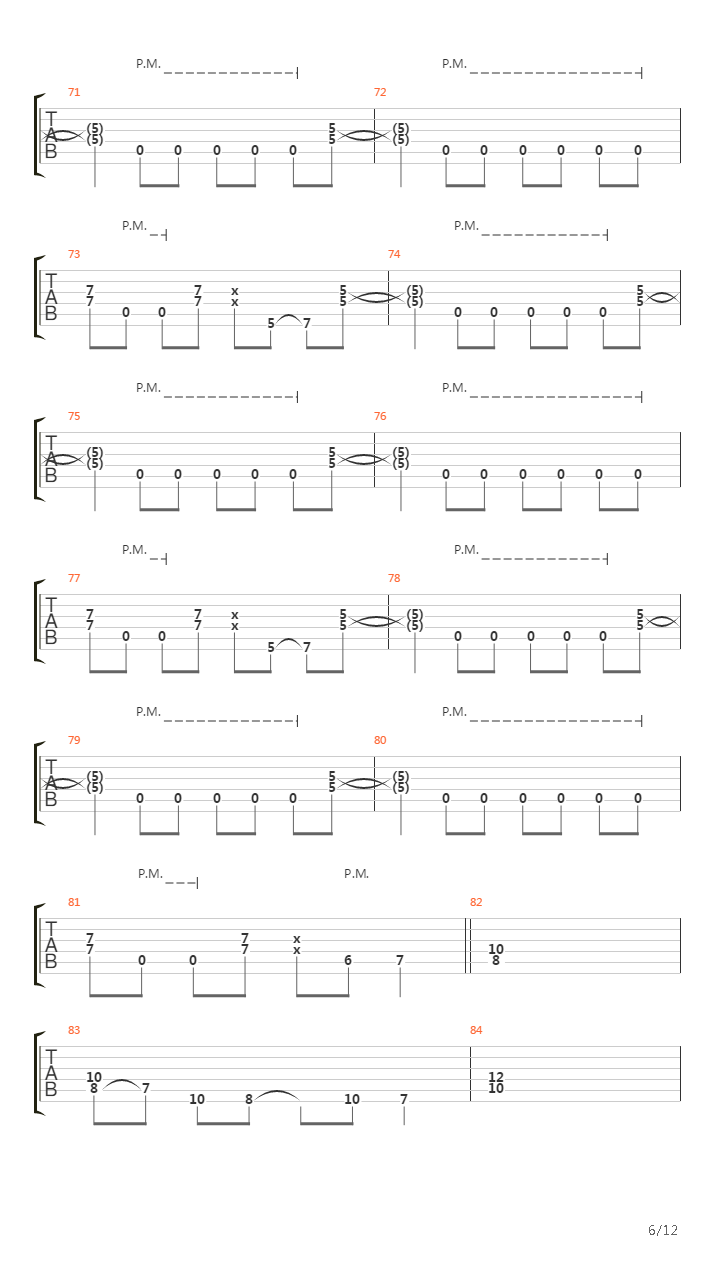 Wire吉他谱