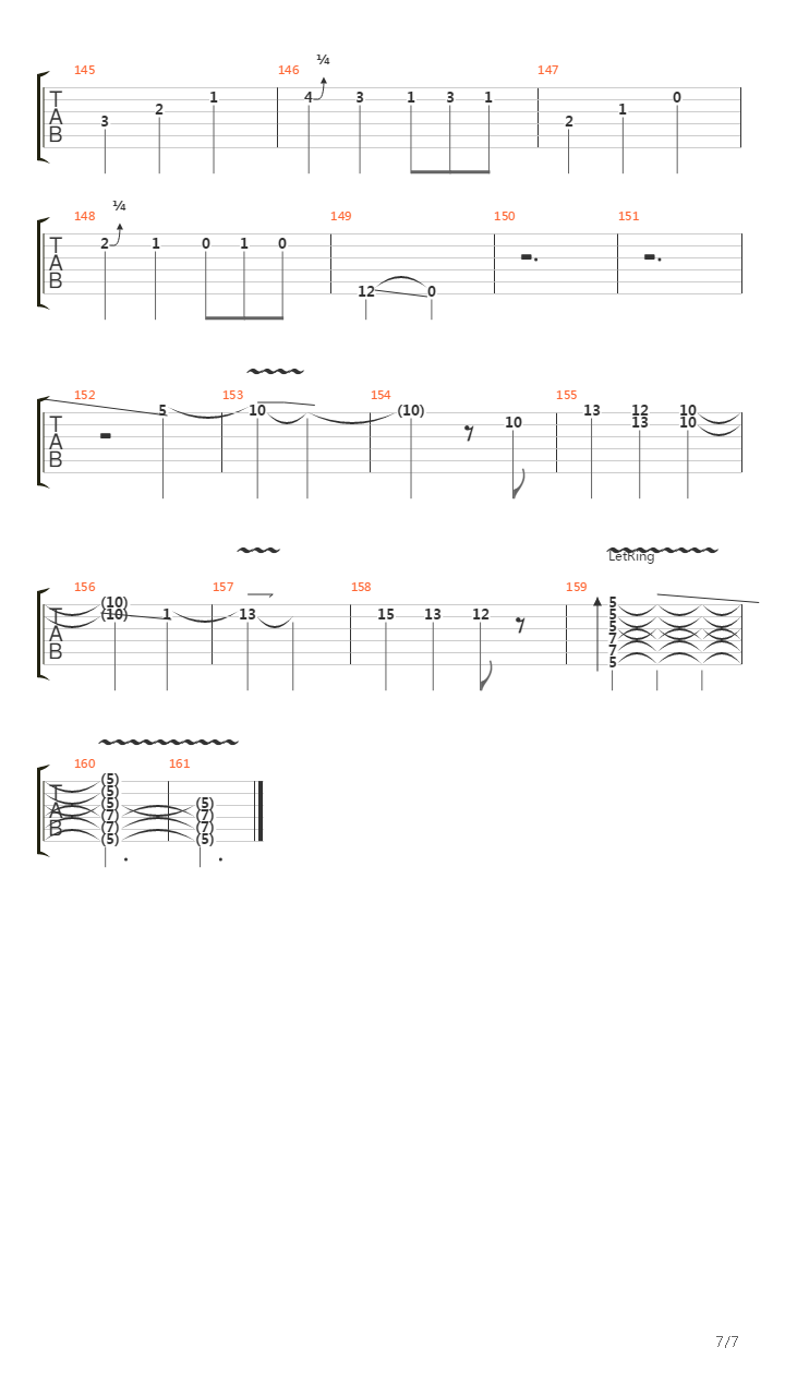 Bittersuite吉他谱