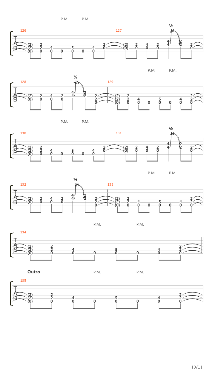 Same Old Situation吉他谱