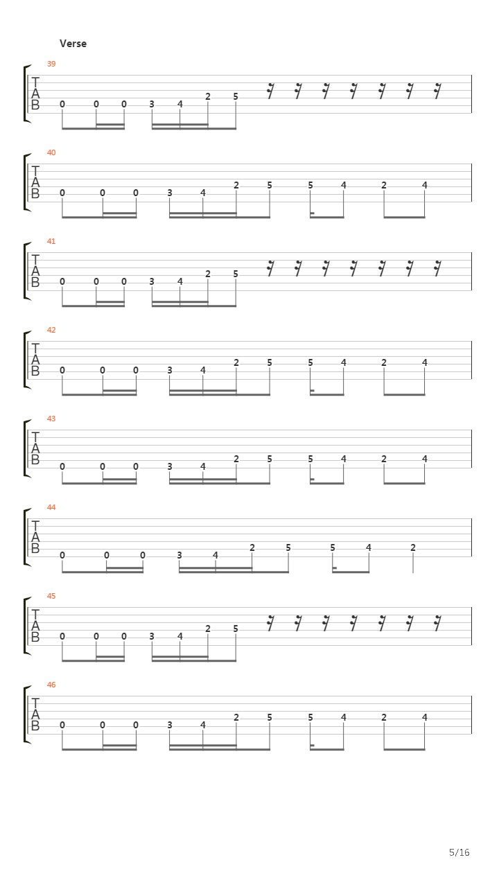 Sumthin For Nothin吉他谱