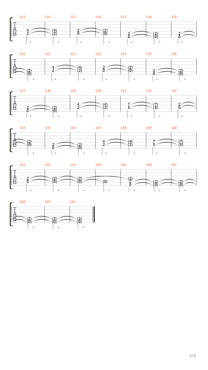 1916吉他谱