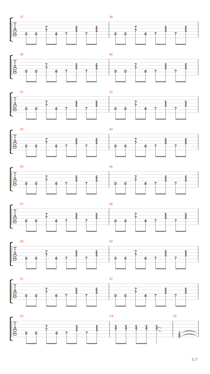 On Your Feet Or On Your Knees吉他谱