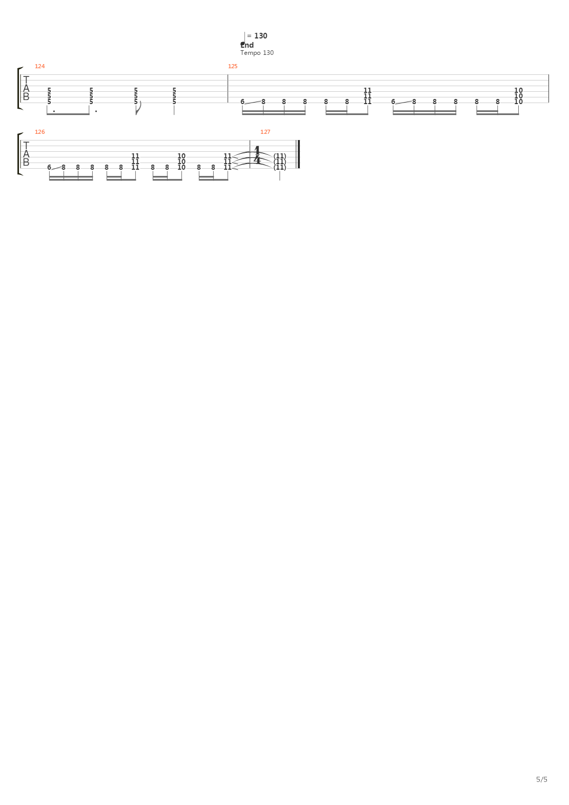 Terminal Show吉他谱