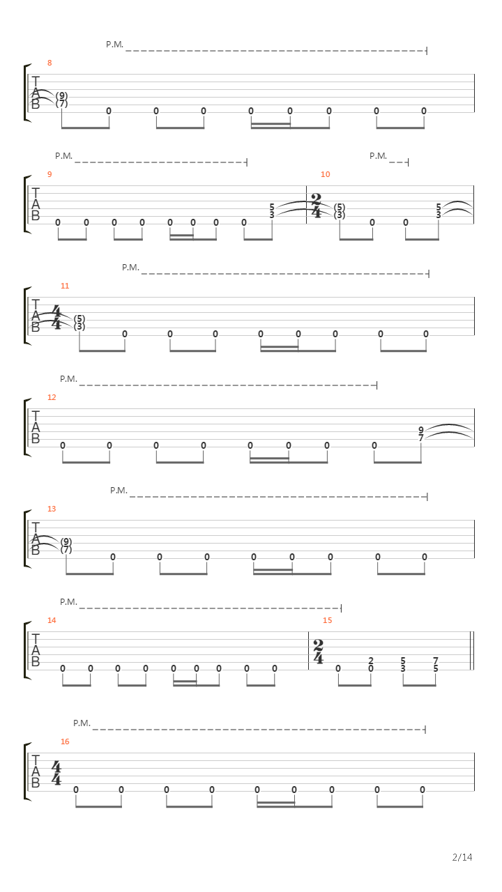 The Thousand Names Of God吉他谱