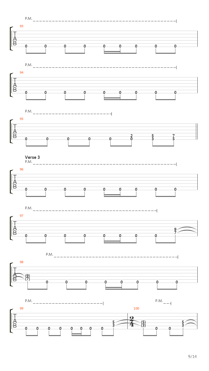 The Thousand Names Of God吉他谱