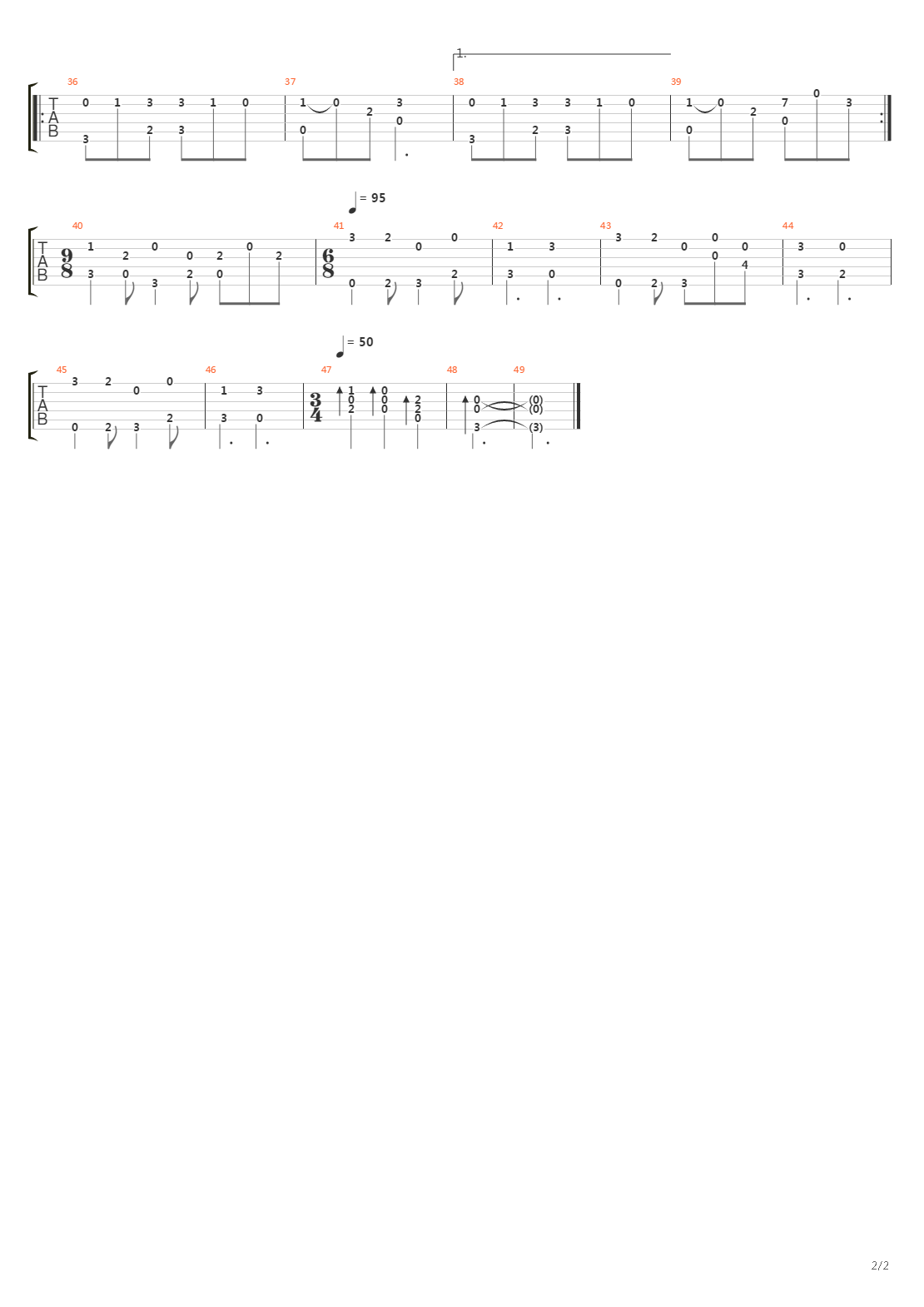 Alpha Serpentis吉他谱