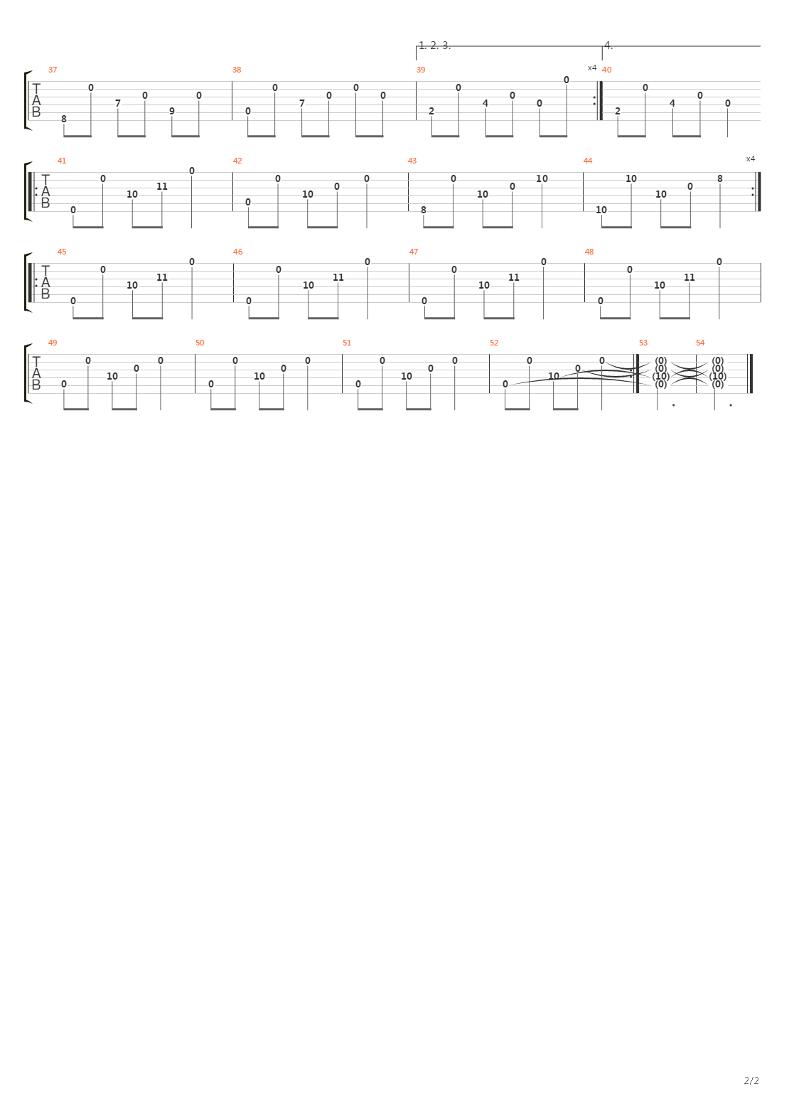 Serpens Caput吉他谱