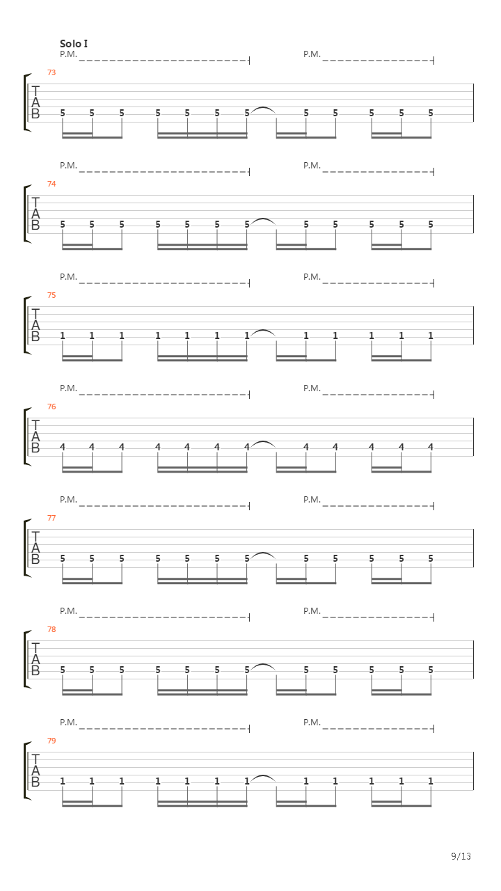 On And On吉他谱