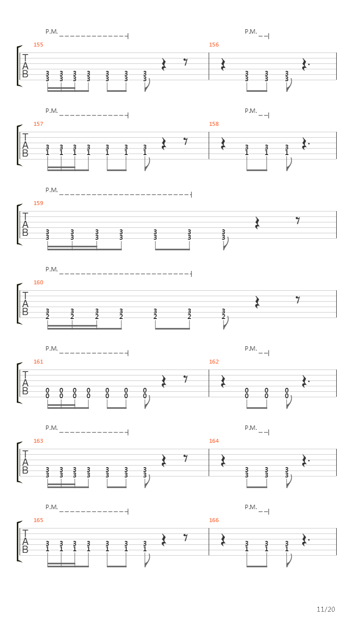 Chapter Four Demo吉他谱