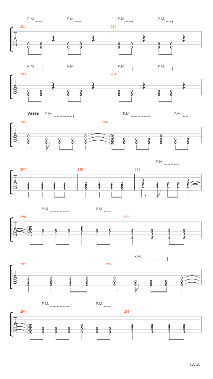 Chapter Four Demo吉他谱