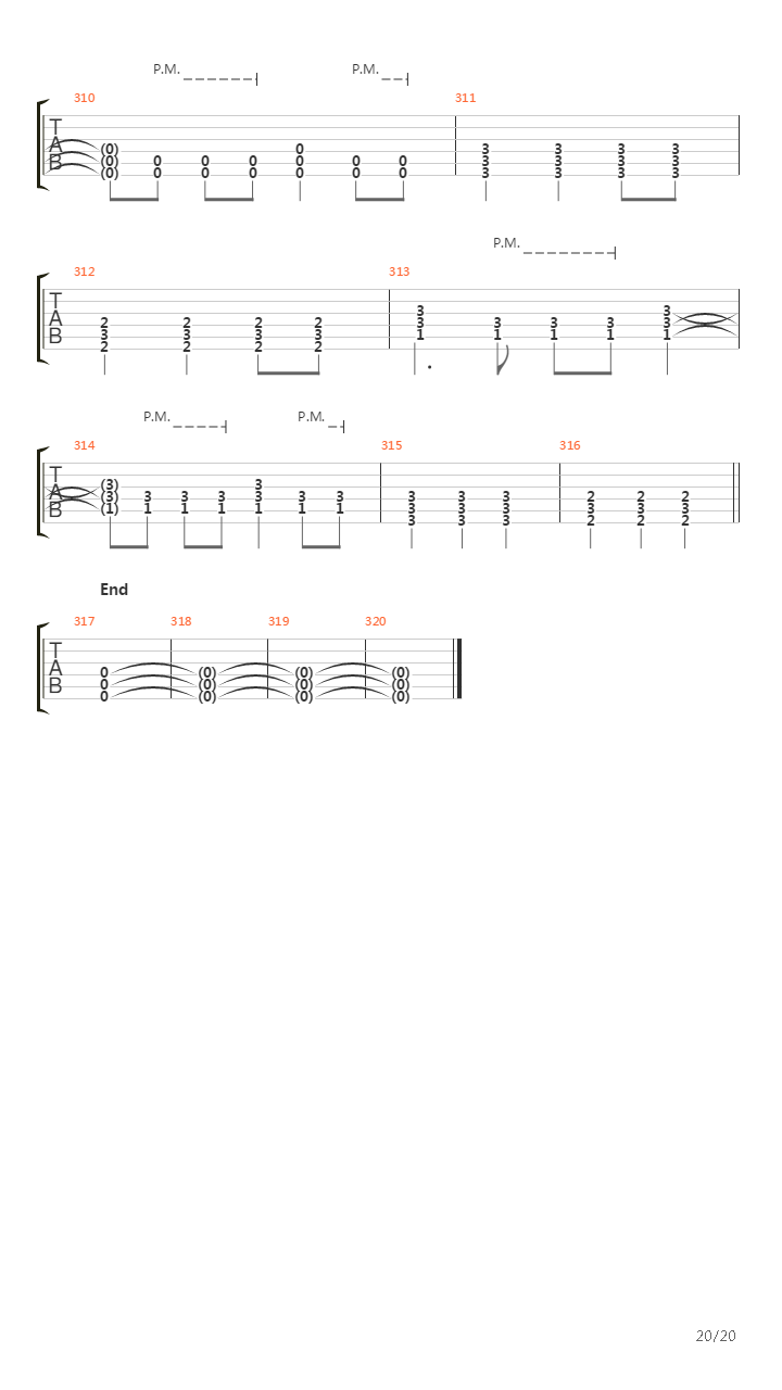 Chapter Four Demo吉他谱