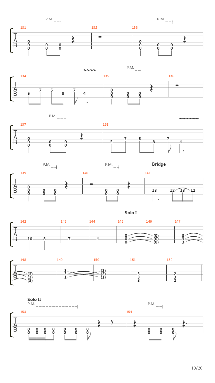 Chapter Four Demo吉他谱