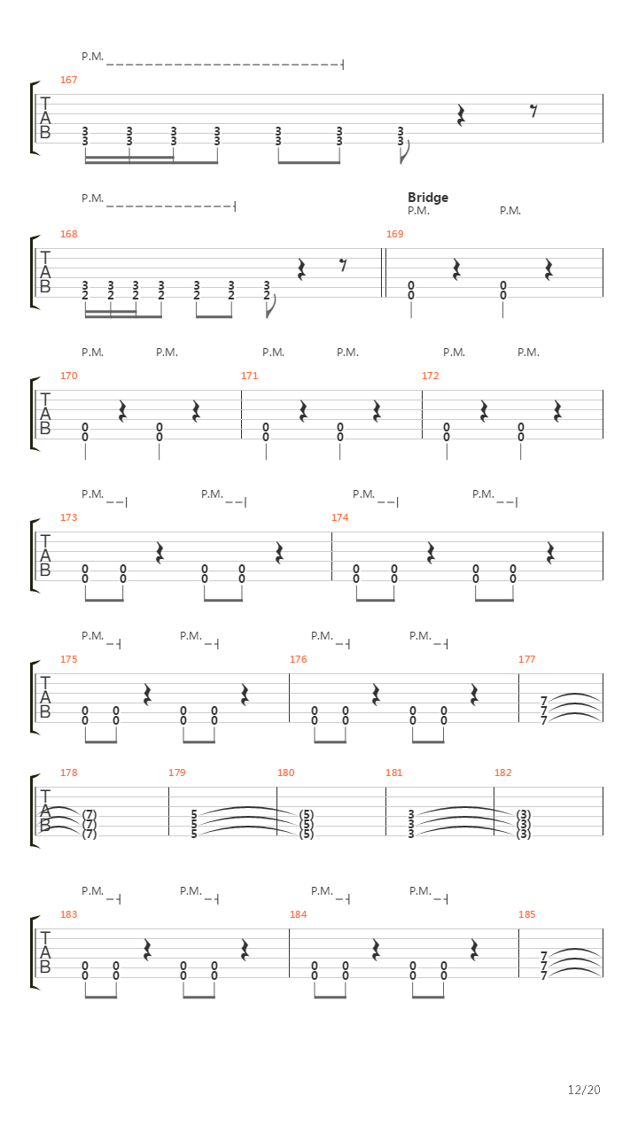 Chapter Four Demo吉他谱