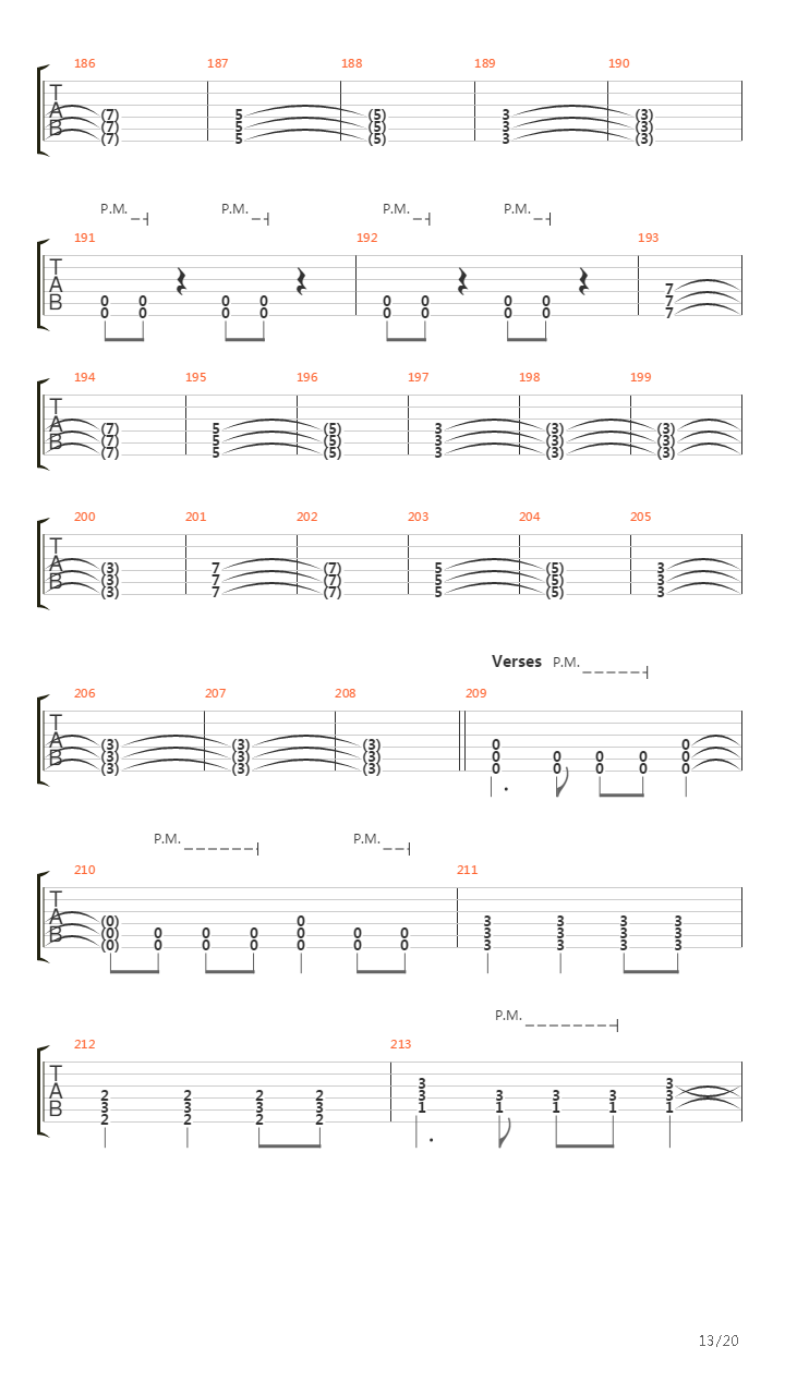 Chapter Four Demo吉他谱