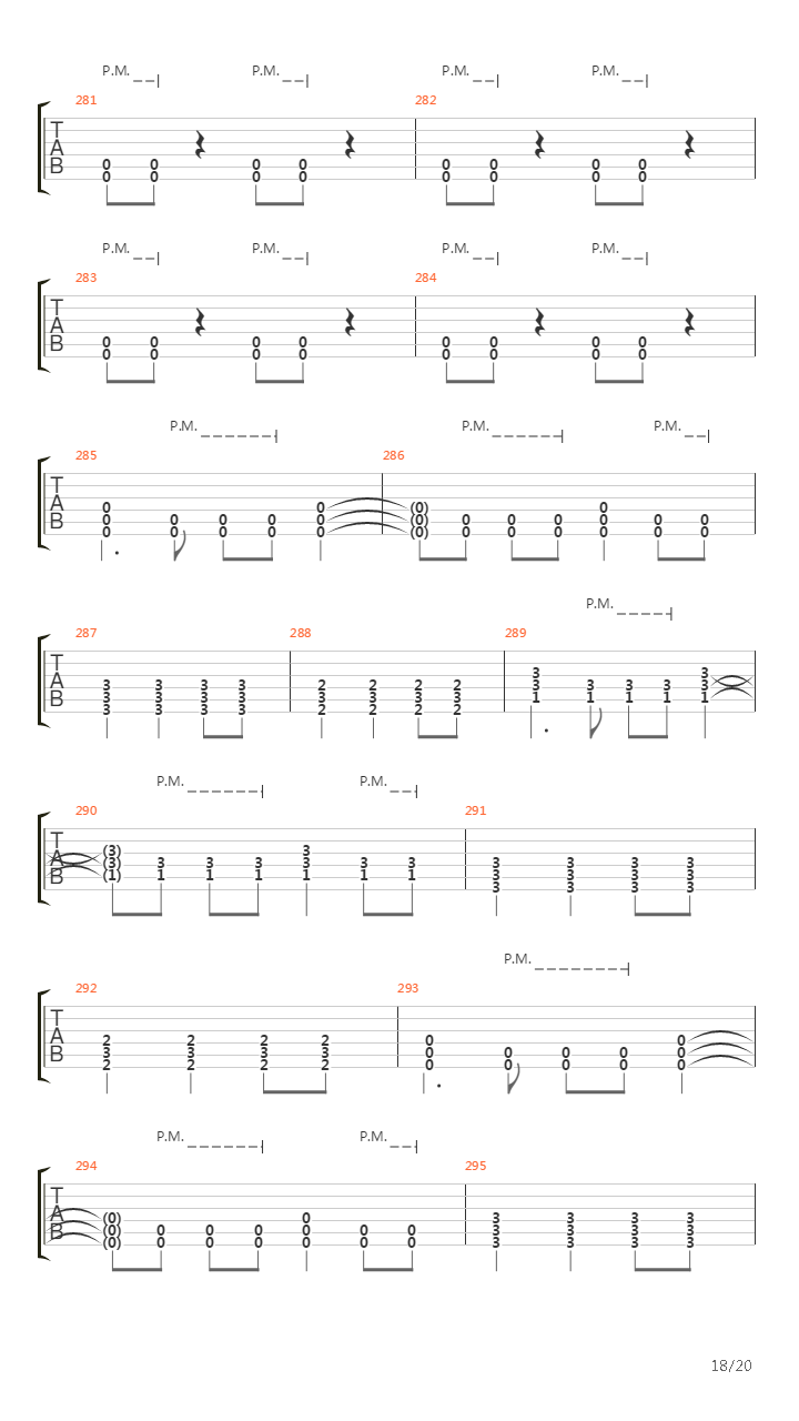 Chapter Four Demo吉他谱