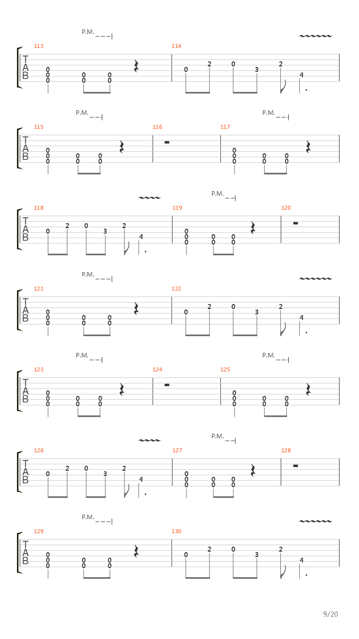 Chapter Four Demo吉他谱