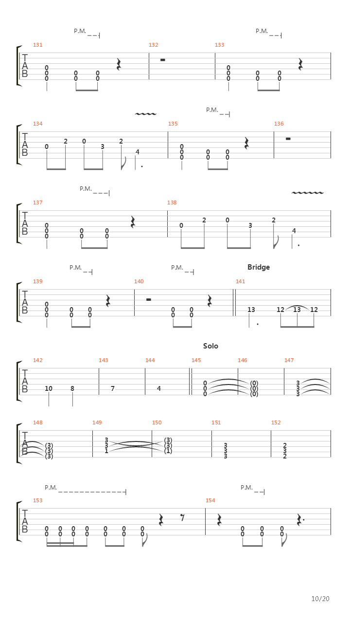 Chapter Four Demo吉他谱