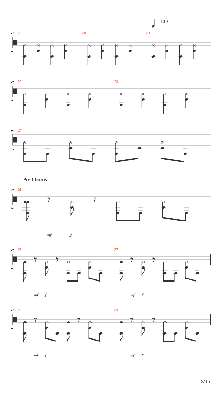 Heretic吉他谱