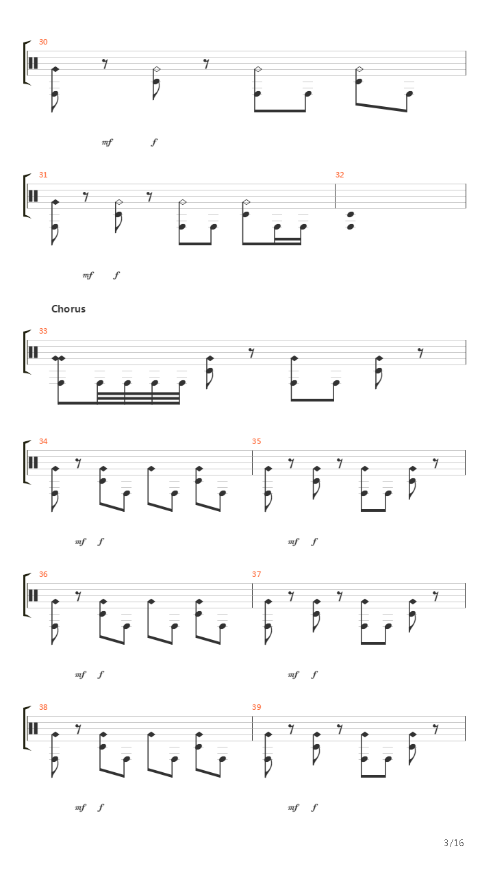 Heretic吉他谱