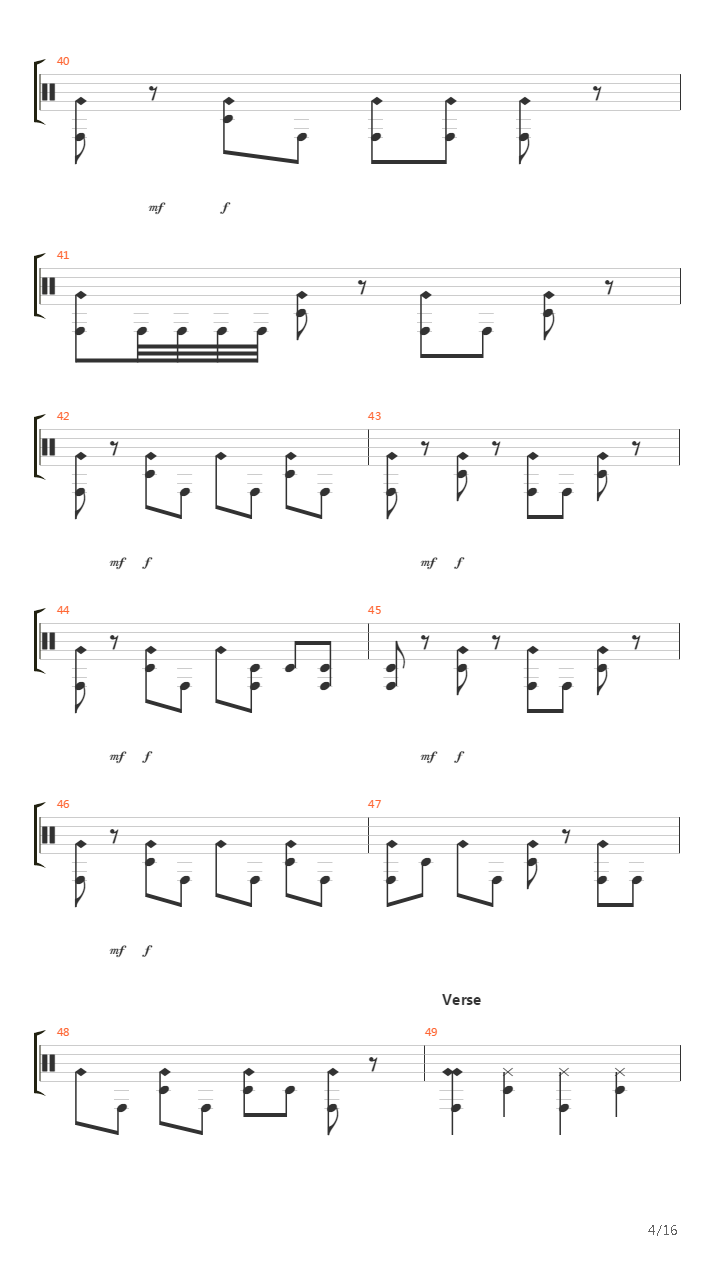 Heretic吉他谱