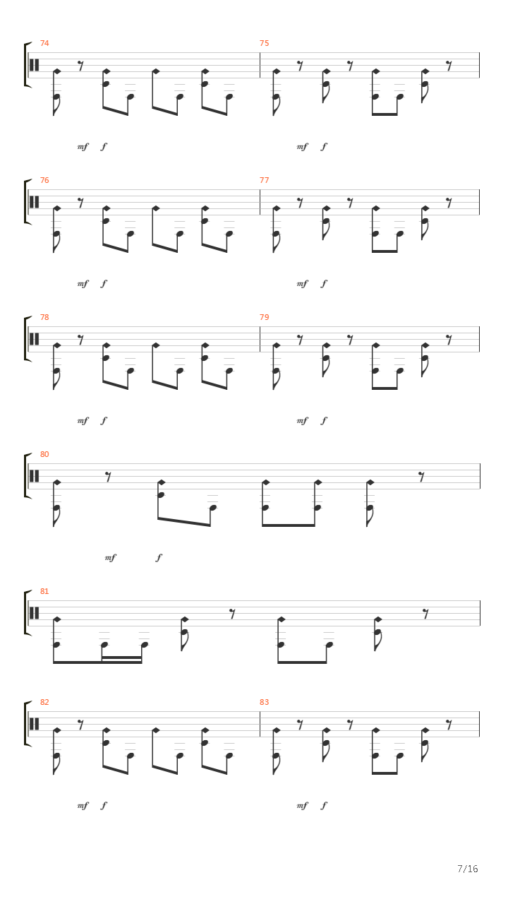 Heretic吉他谱