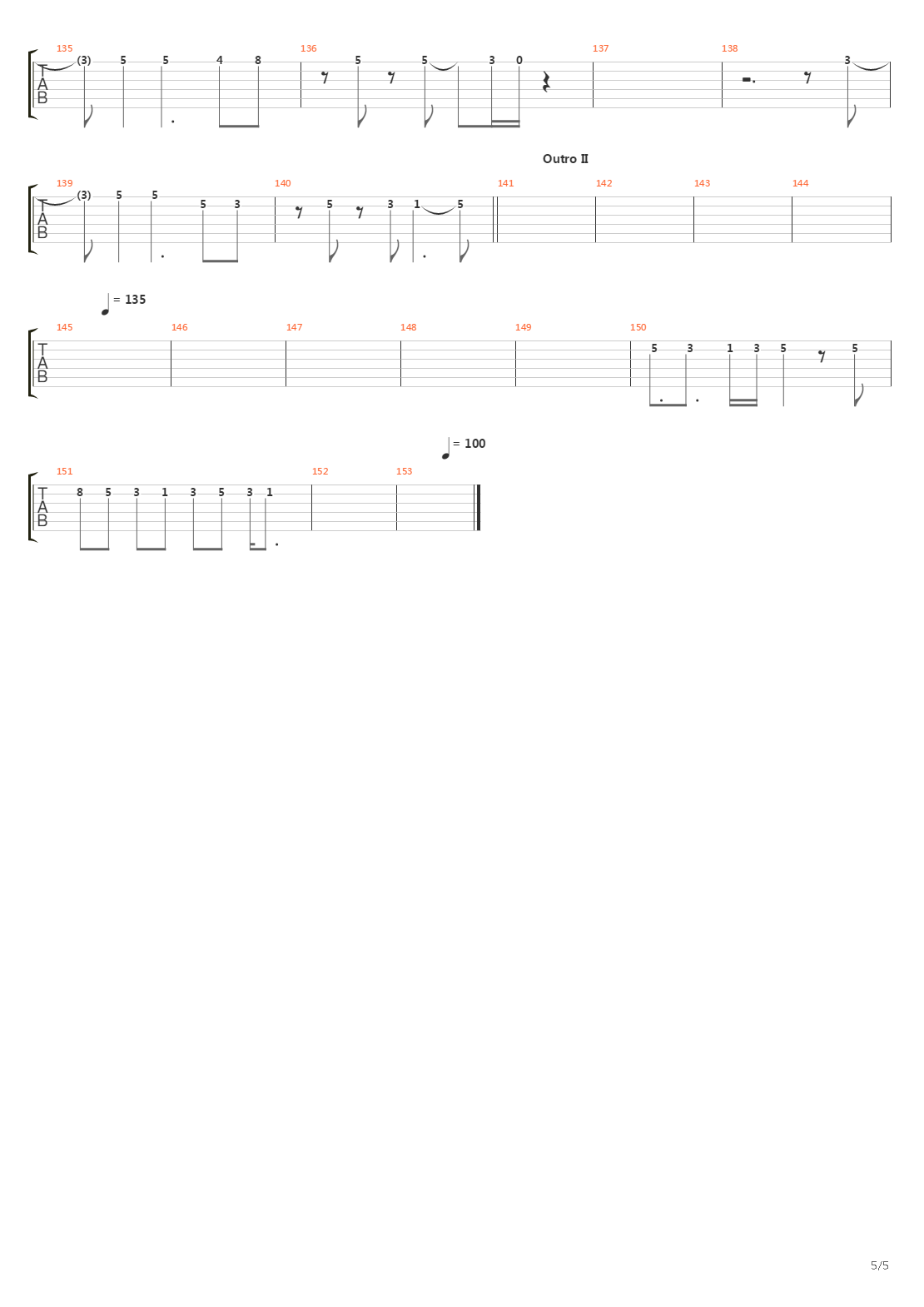 Electrified吉他谱