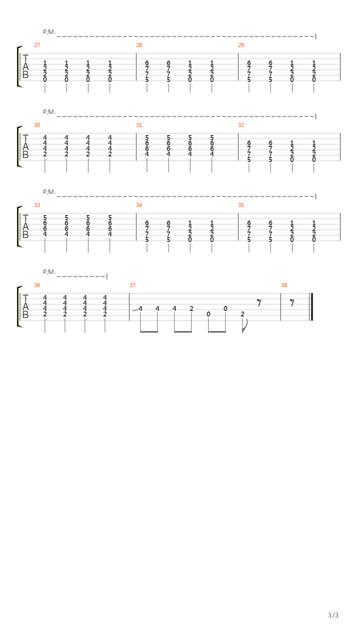 The Cave吉他谱