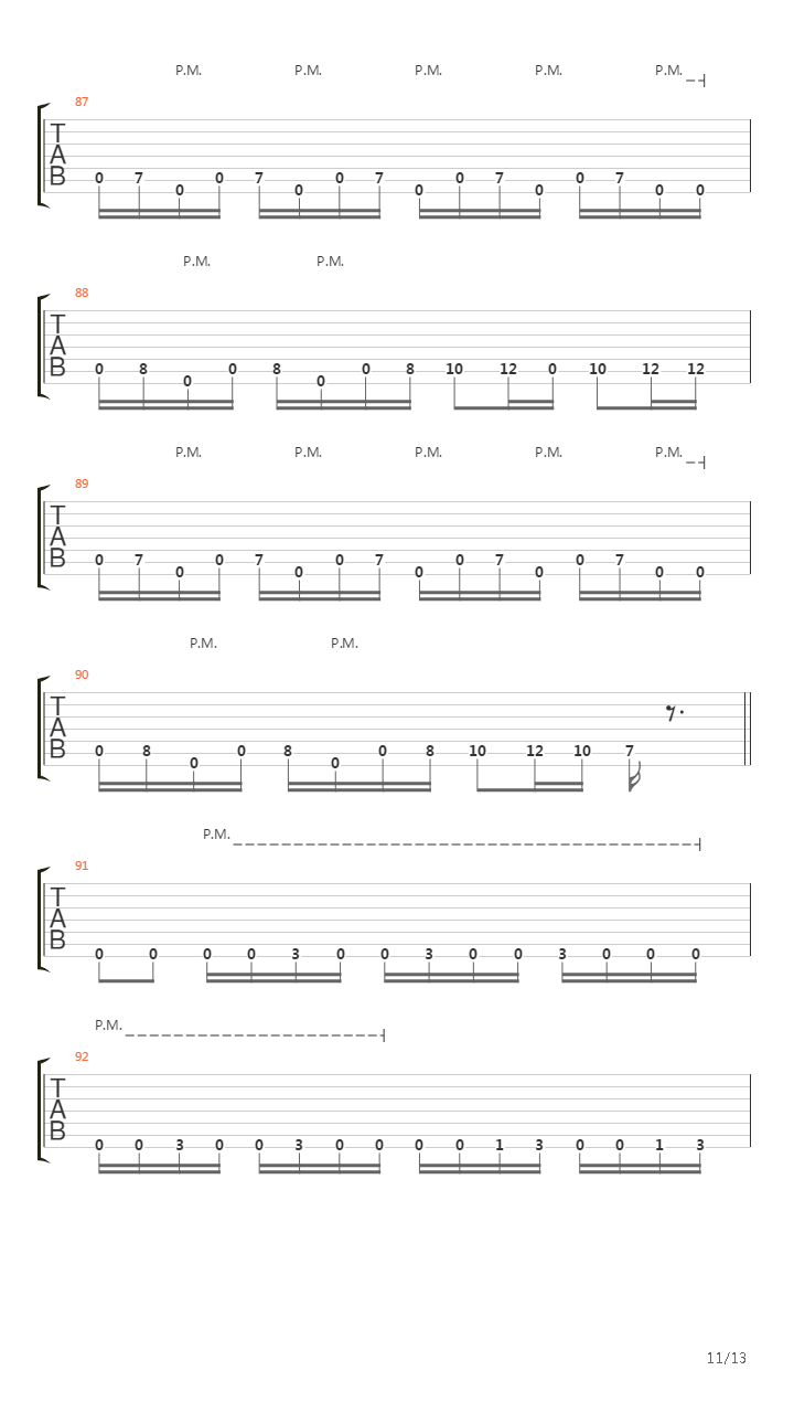 12 Hundred吉他谱