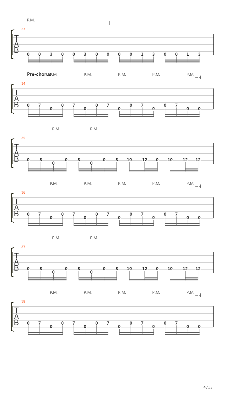 12 Hundred吉他谱