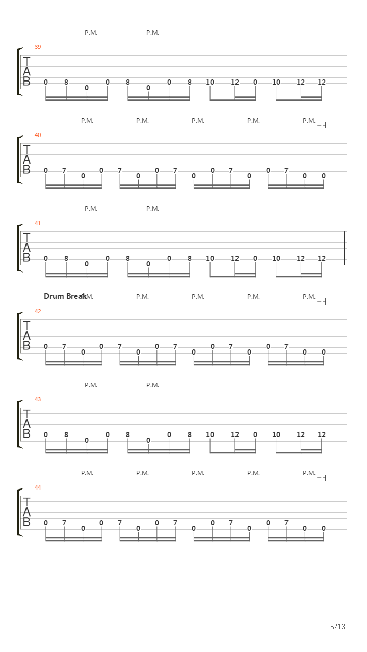 12 Hundred吉他谱