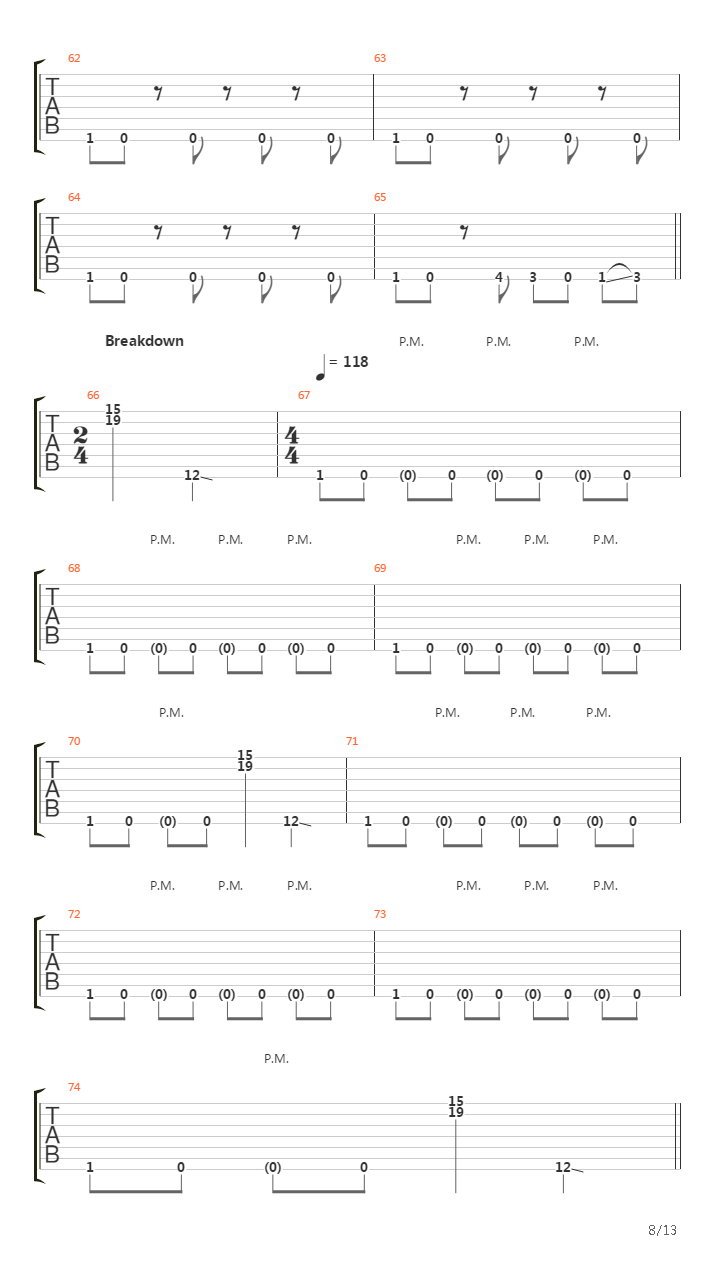 12 Hundred吉他谱