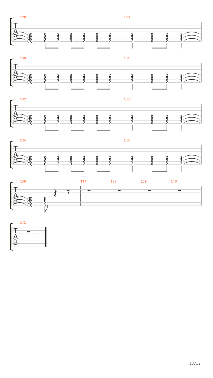 Eternal吉他谱